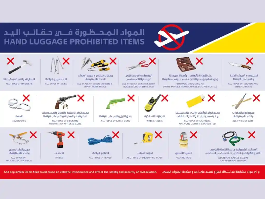 Dubai Airport Banned Items: What You Need to Know