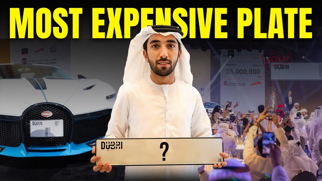 3 of the Most Expensive License Plates in Dubai