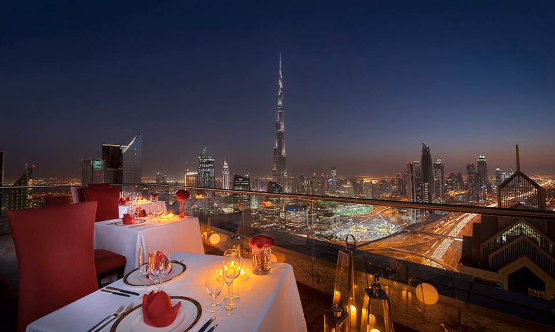 10 Best Outdoor Romantic Restaurants in Dubai