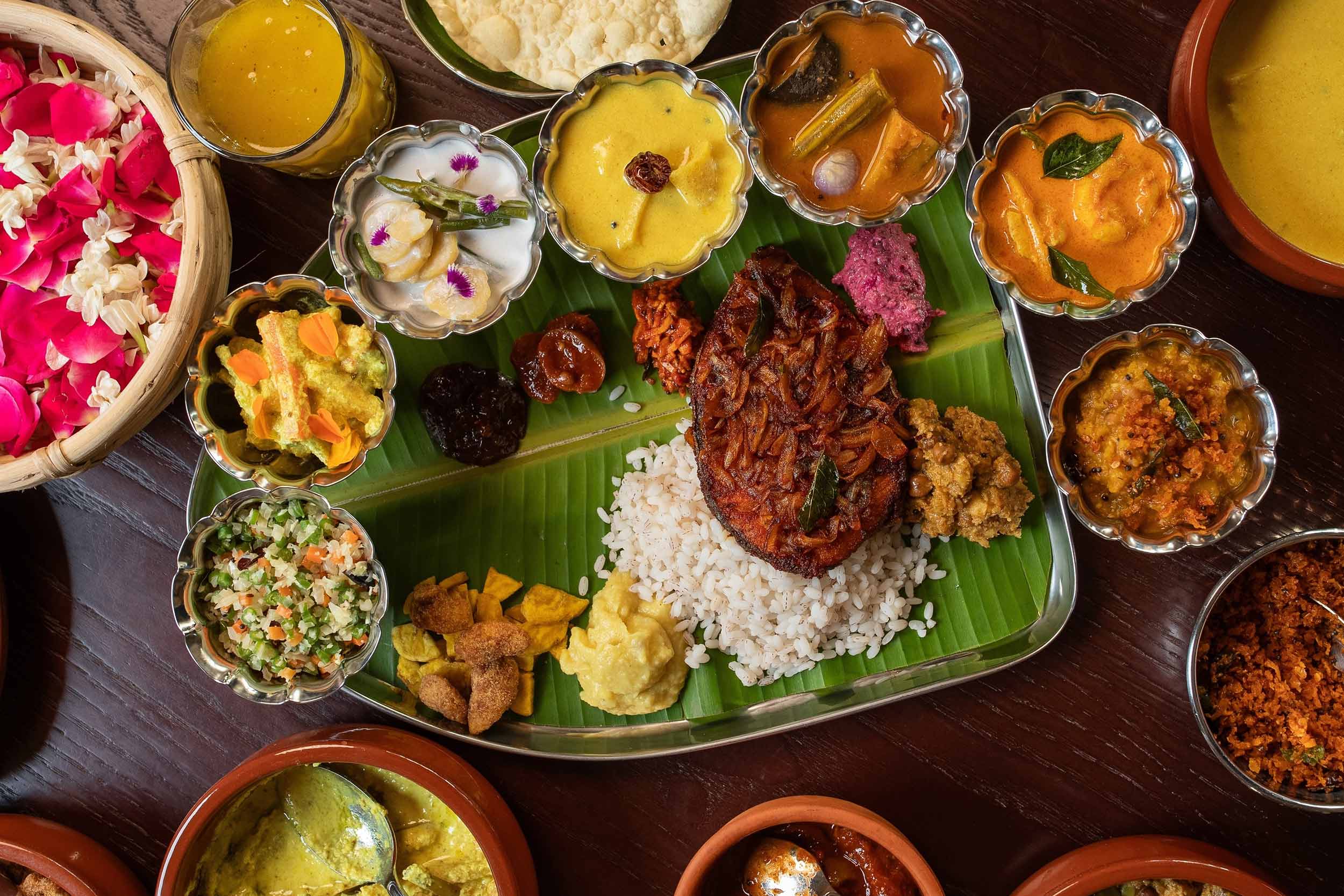 Onam Sadya Restaurant in Dubai