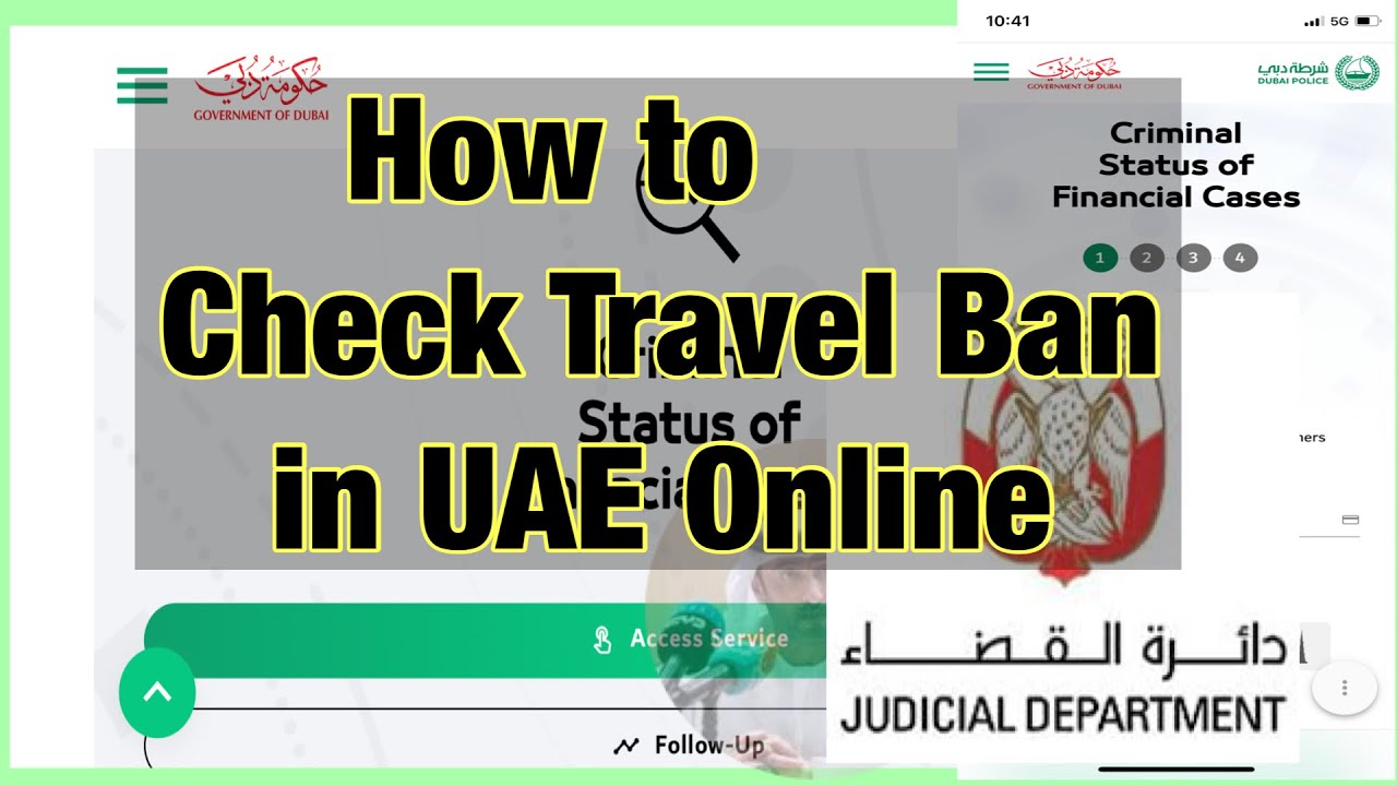 How to Check Travel Ban in UAE: Step-by-Step Methods in 2026