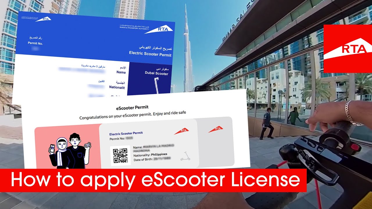 A Guide to Getting E-Scooter License in UAE in 2026