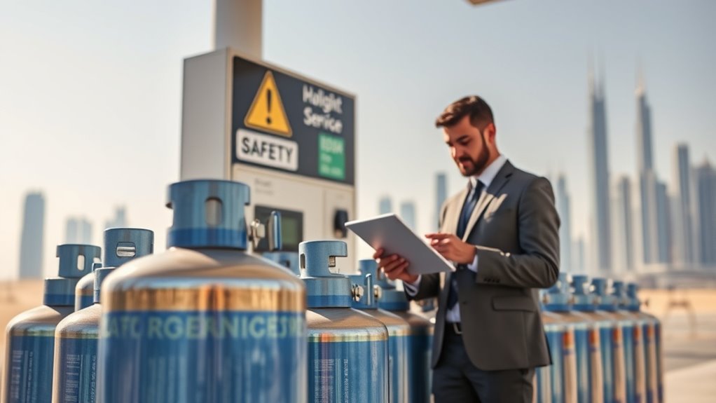 Gas Cylinder Services in Dubai : Price List & Safety Tips